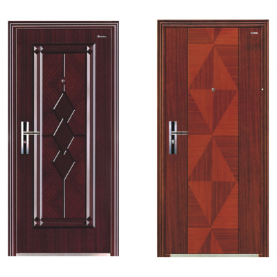 Modern  solid wood door design customized wooden interior room door