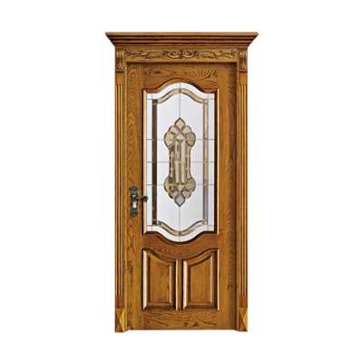 Factory Price  Modern Style solid wooden door